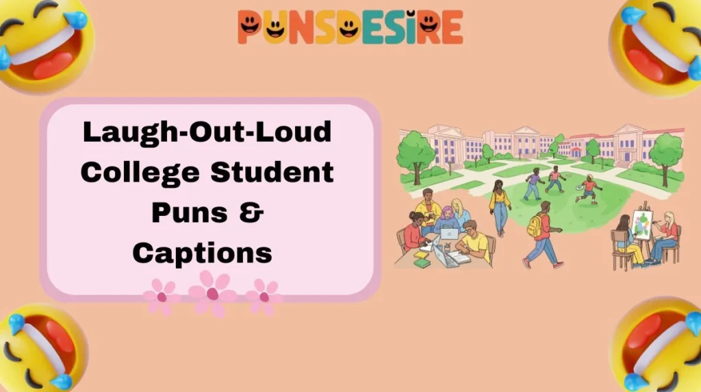 Laugh-Out-Loud College Student Puns & Captions