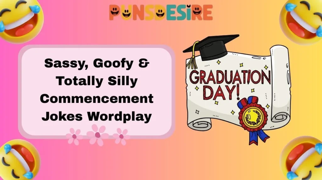 Sassy, Goofy & Totally Silly Commencement Jokes Wordplay
