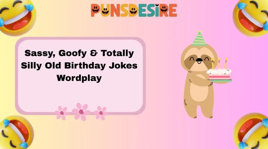 Sassy, Goofy & Totally Silly Old Birthday Jokes Wordplay