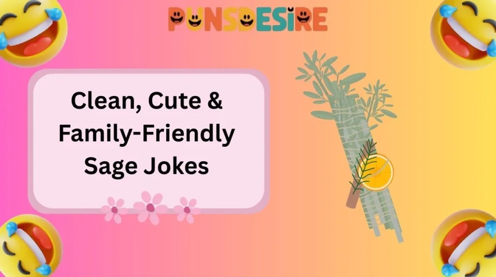 Clean, Cute & Family-Friendly Sage Jokes