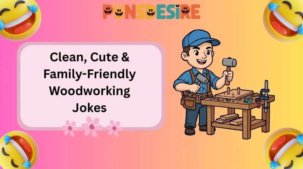 Clean, Cute & Family-Friendly Woodworking Jokes