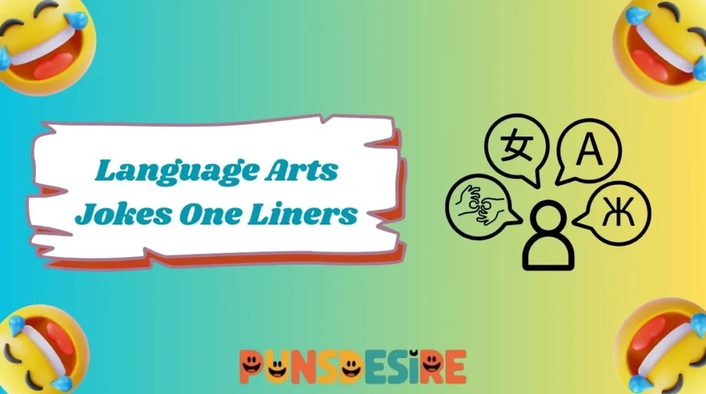 Language Arts Jokes One Liners
