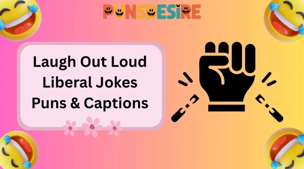 Laugh Out Loud Liberal Jokes Puns & Captions