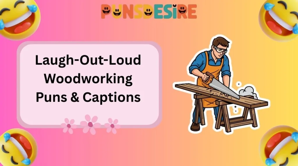 Laugh-Out-Loud Woodworking Puns & Captions