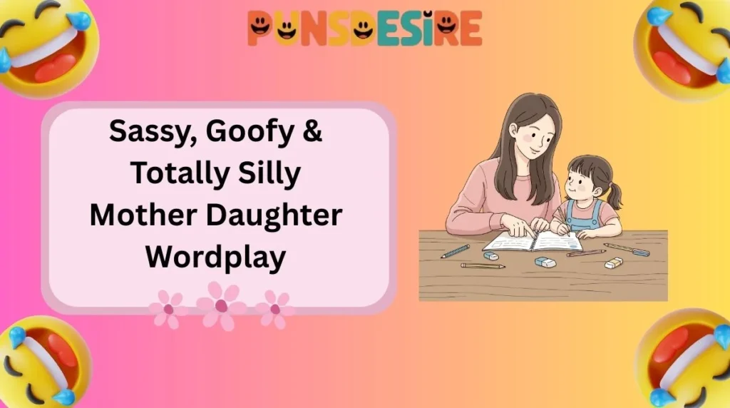 Sassy, Goofy & Totally Silly Mother Daughter Wordplay