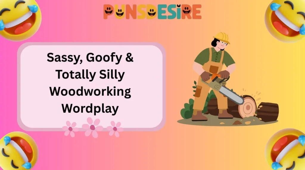 Sassy, Goofy & Totally Silly Woodworking Wordplay