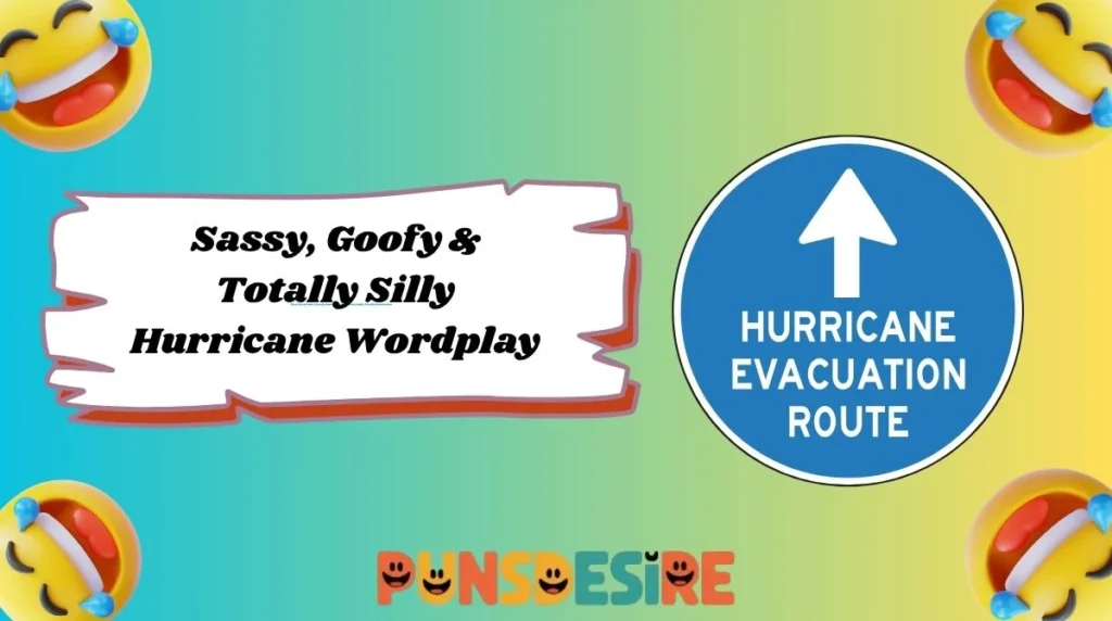Sassy, Goofy & Totally Silly Hurricane Wordplay