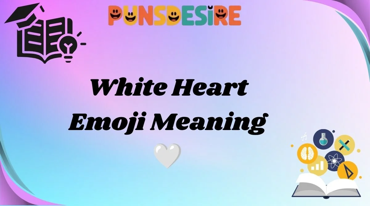 White Heart Emoji Meaning π€