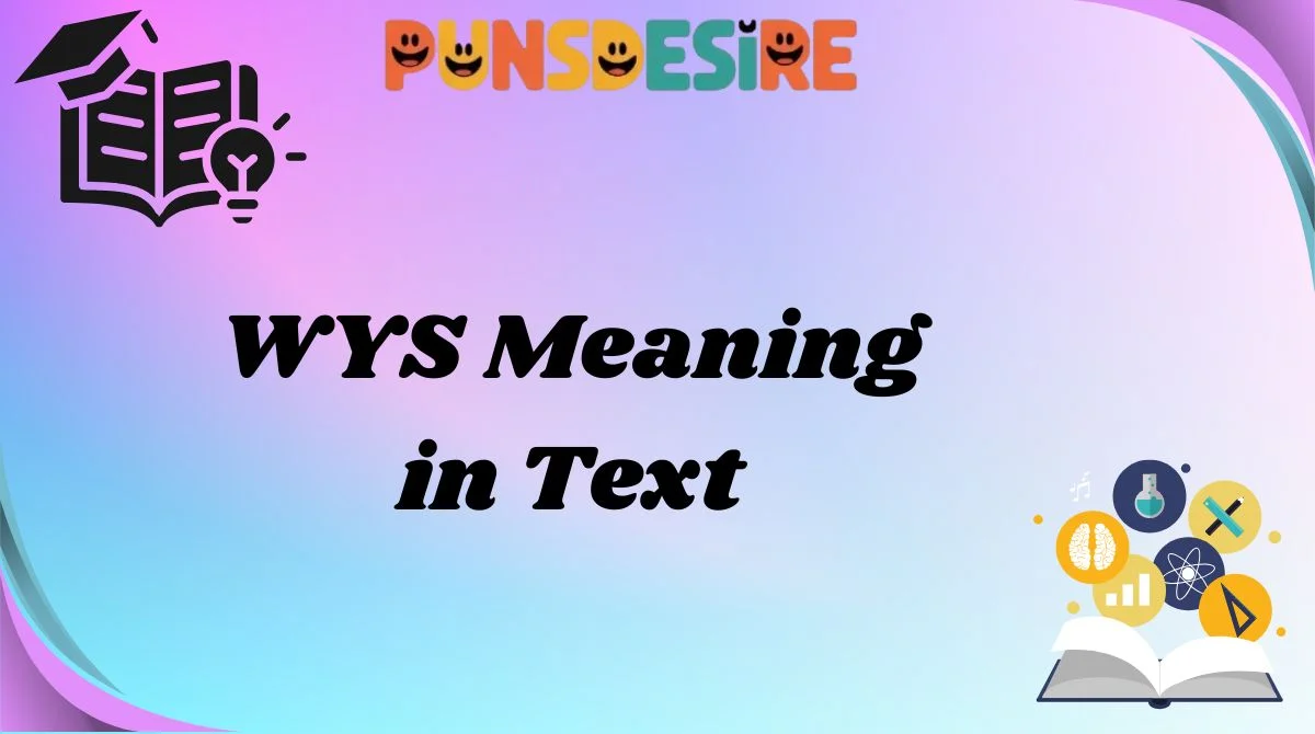 WYS Meaning in Text