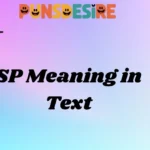 SP Meaning in Text