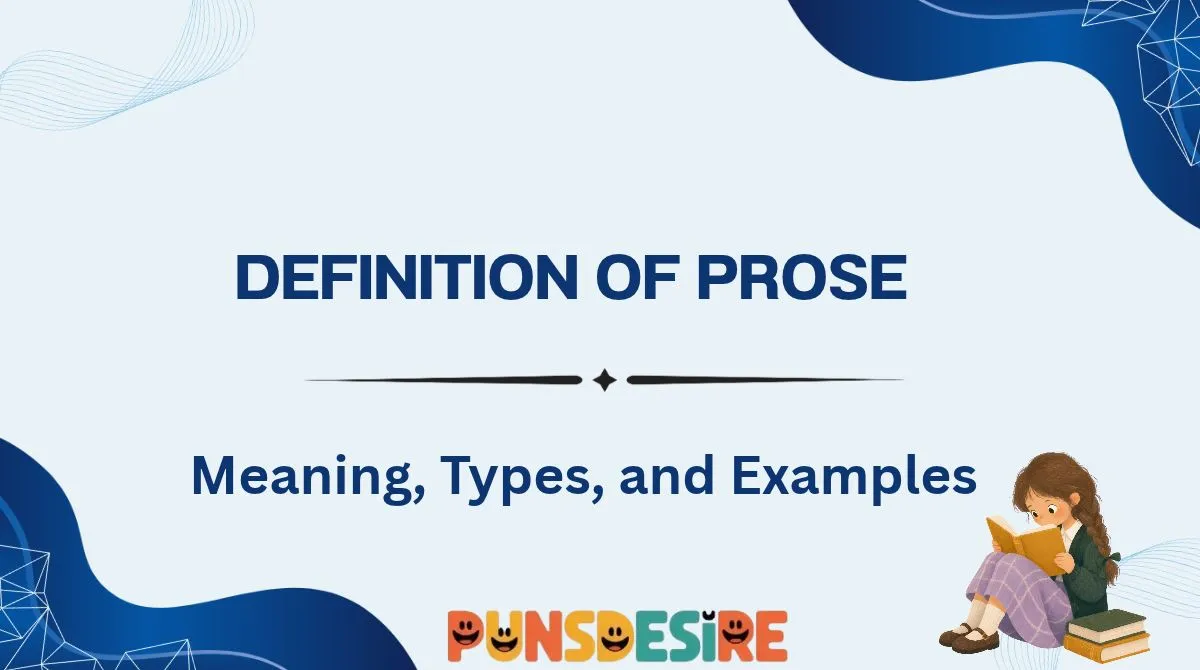 Definition of Prose
