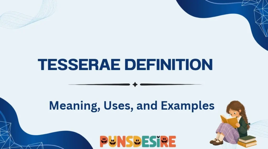 Tesserae Definition